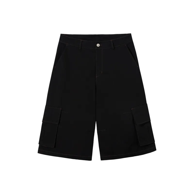 PSO Brand Cargo Shorts Unisex-0