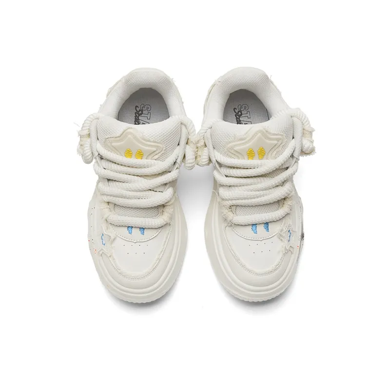 Stateof Stars Anti Slip Wear Resistant Low Top Skateboard Shoes Unisex-4