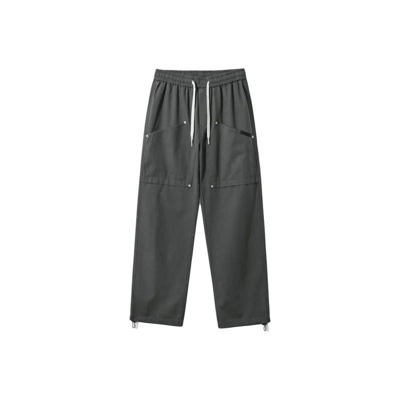 WOOD SOON Casual Pants Unisex-5