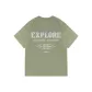[100% cotton]Palm Green (Hb Tranquil World Chest Logo _Hb Tranquil World Back Logo)