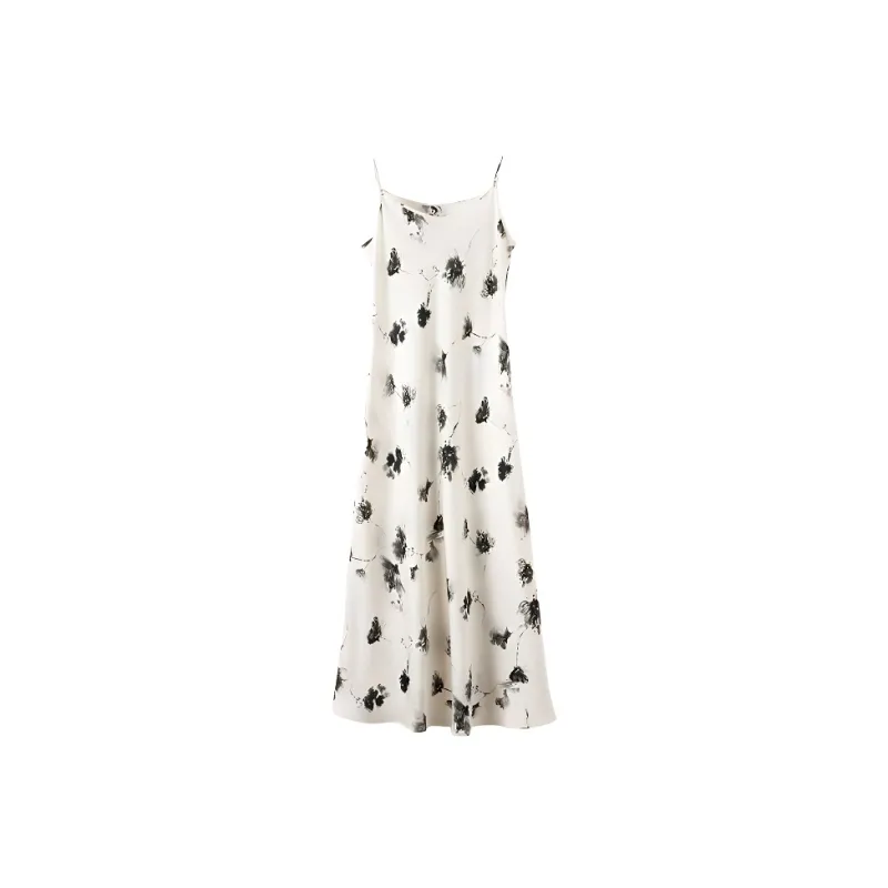 Late White Slip Dresses Women's Multicolor-0