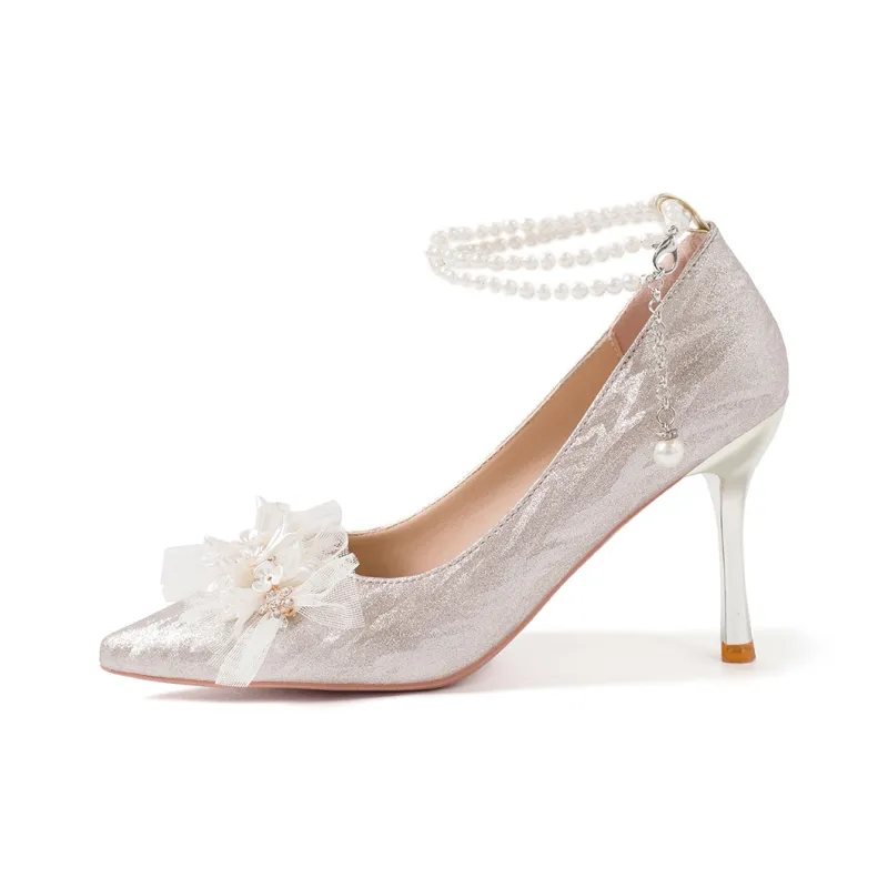 A Poinsettia Princess High Heels Women's-10