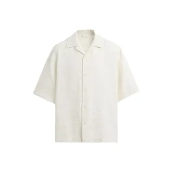 ZARA Shirts Men Frosted White