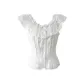 Small White Flower Shirt