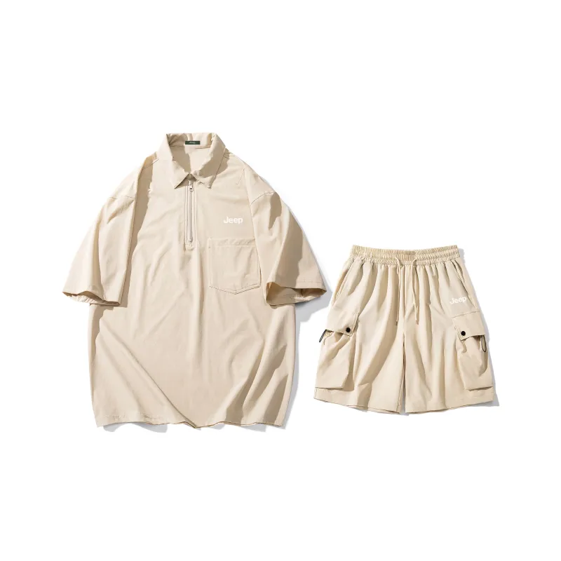 Jeep Casual Sportswear Unisex 2 Piece Set-5