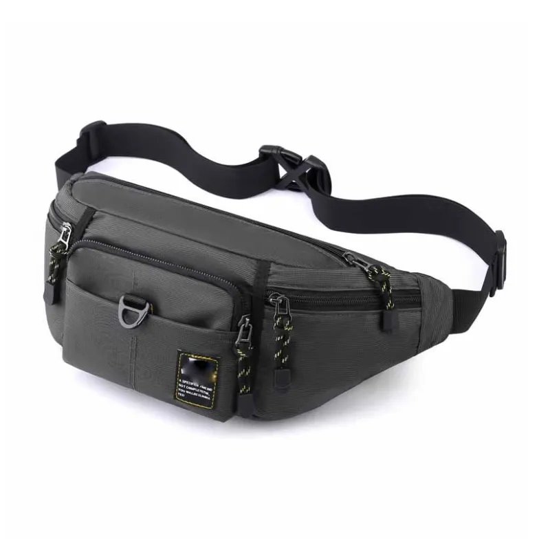 Boniu Nylon Fabric Fanny Pack Men's Multicolor-3