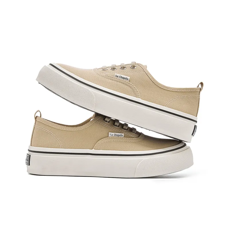 La Chapelle Low Top Skateboard Shoes Women's Apricot-3