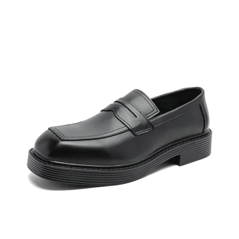SOBB Loafers Men Black/Red/Brown/Green/Patent Leather/Blue/Purple/Charcoal Black/Gray-0