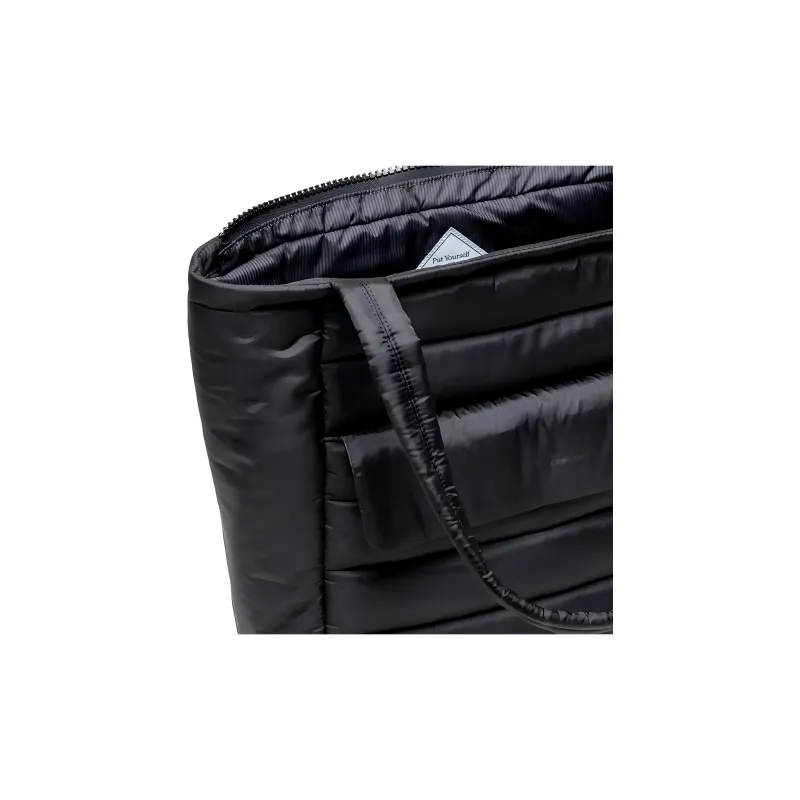 Herschel Recycled Fabric Handbag Unisex Black-3