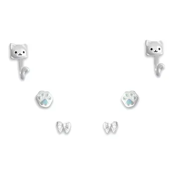 LuluCanaan Alloy Stud Earrings Women's