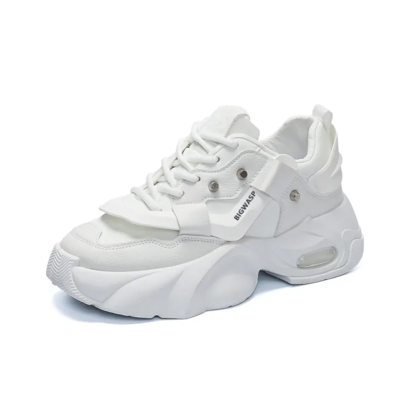 BIGWASP Cushioning, Wear Resistant Low Top Chunky Sneakers Men's-0