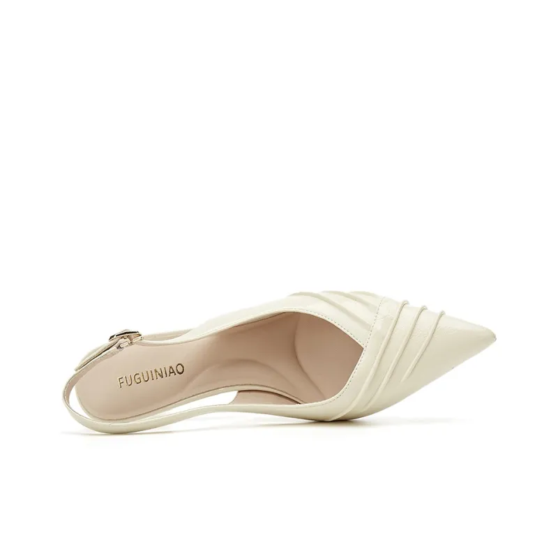Rich birds High Heels Women's Apricot-8