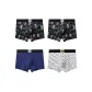 4 Pack (Black Print+Black Print+Blue Print+White Print)