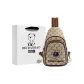 Khaki-Shopping Bag