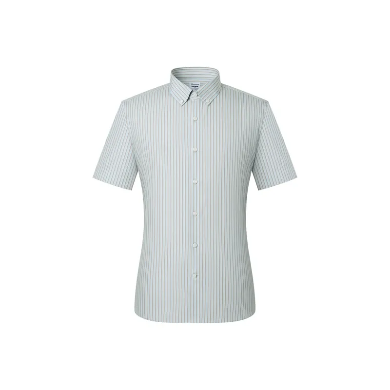 Camicissima Shirts Men Green Coffee-0