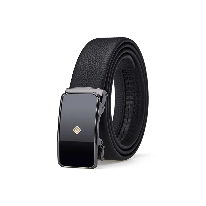 GUSKI Cow Leather Belts Men's 3.5cm-0