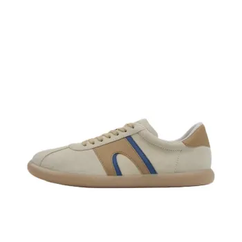 CAMPER Pelotas Soller Abrasion Resistant Low Top Skateboard Shoes Men's Light Brown