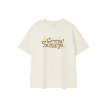 COVERNAT T Shirts Women's Ivory White