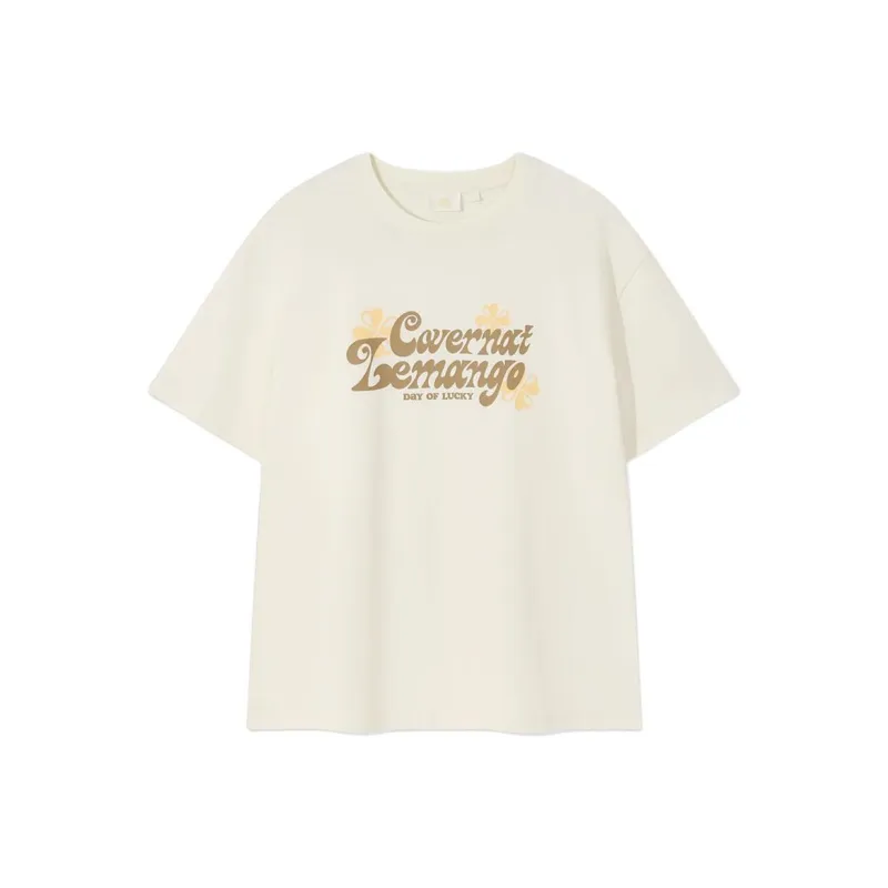 COVERNAT T Shirts Women's Ivory White-0