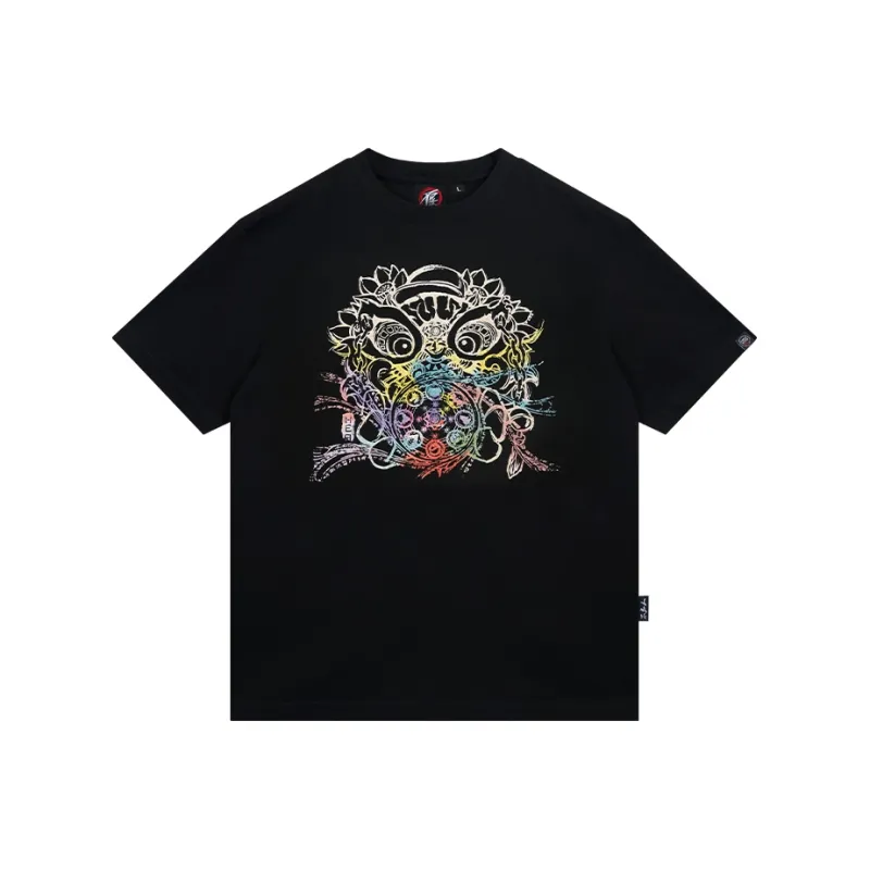 HEA Stone Pattern Short Sleeved T Shirts Unisex-2