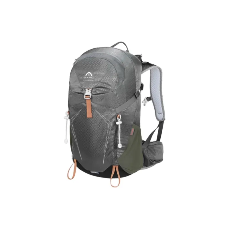 AIONE Mountaineering Bag Outdoor Bag Nylon 28L Army Green Unisex-0