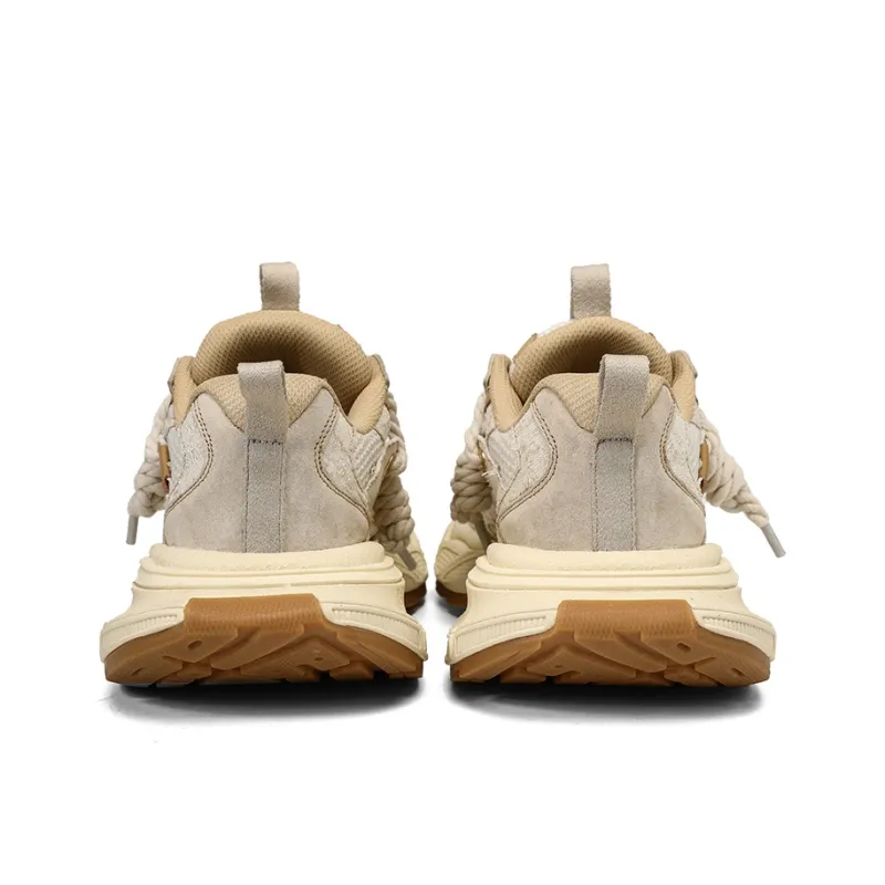 Shug Anti Slip And Wear Resistant Height Increasing Low Top Chunky Sneakers Unisex-3