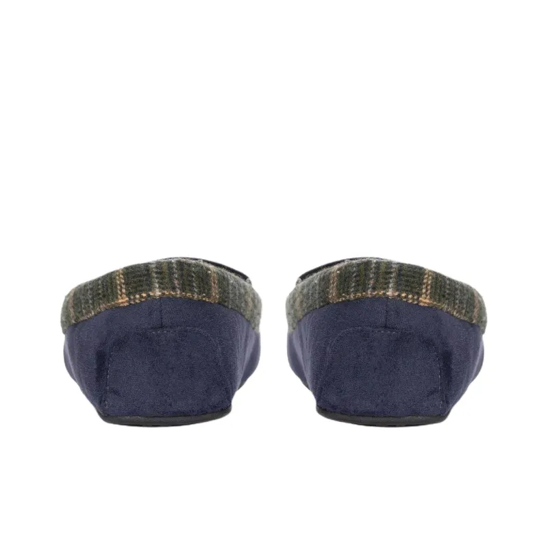 Clarks Fireside Mocc Casual Shoes Men's Marine Blue-4