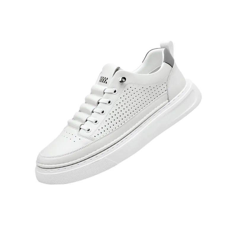 Frank Mully Low Top Skateboard Shoes Men's White-1