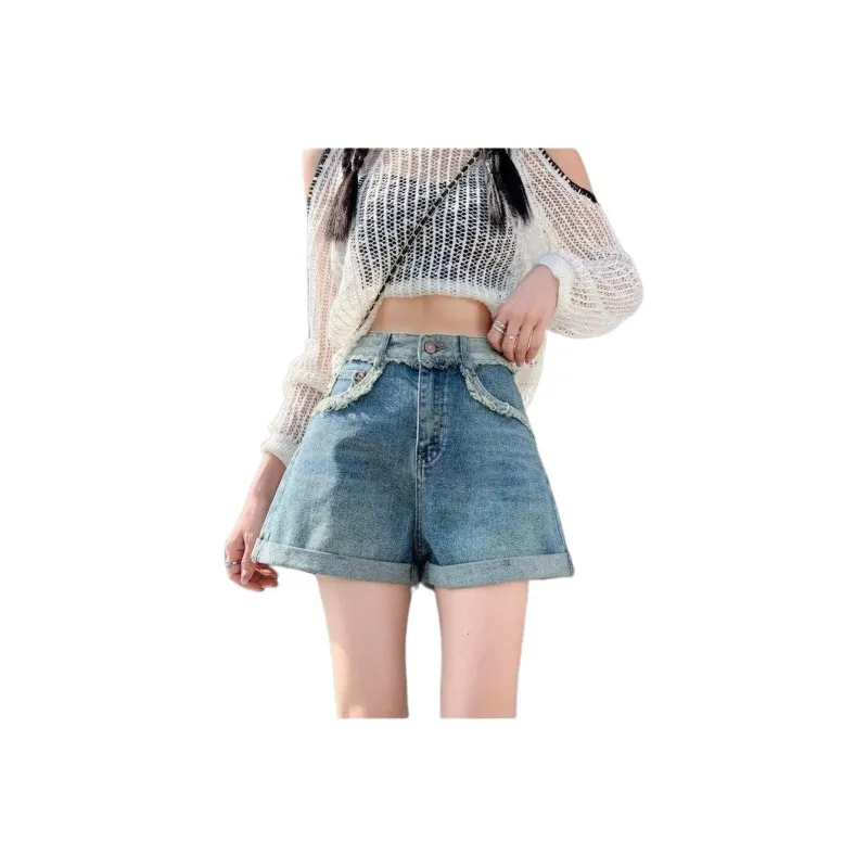 Concubine Zhu Denim Shorts Women's-4