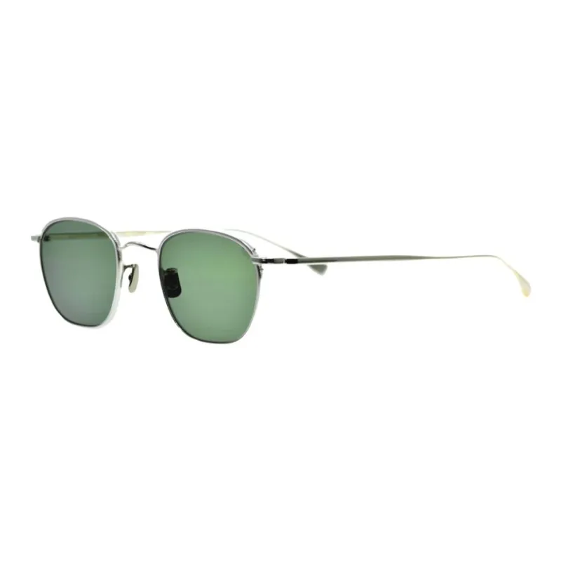 EYEVAN 7285 Acetate Square Sunglasses Unisex Black-0
