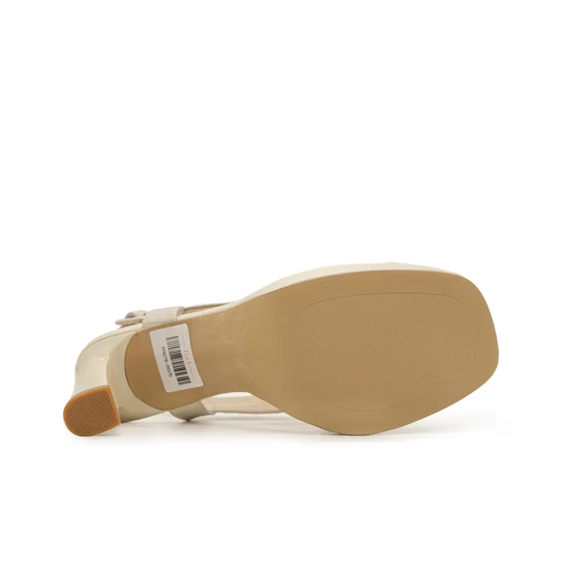 FED One Strap Sandals Women's Beige-7