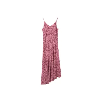 3COLOUR Slip Dresses Women's Rose Red Floral