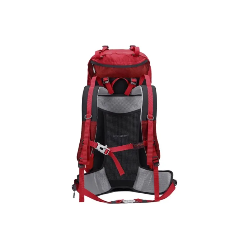 AIONE Mountaineering Bag Outdoor Bag PU 50L Red Unisex-2