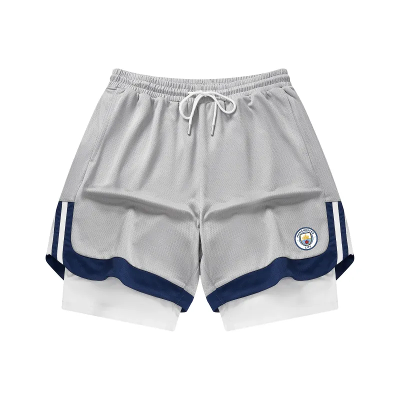 Manchester City F.C. Basketball Shorts Unisex-2