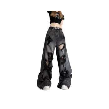 Imcrasy Jeans Unisex Black