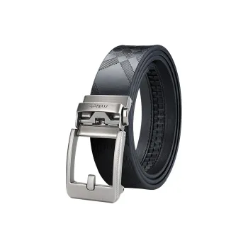 MILLIE'S Cow Split Leather Belts Men's Width 3.4cm