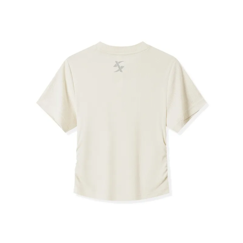 XTEP T Shirt Women's Cotton White-1