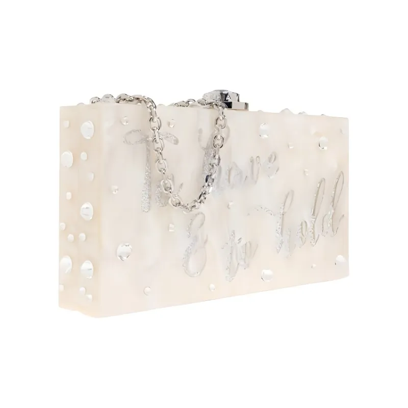 Sophia Webster Plastic Handbag Women's Cream White-3