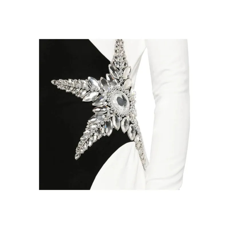 BALMAIN Crystal embellished Gown-4