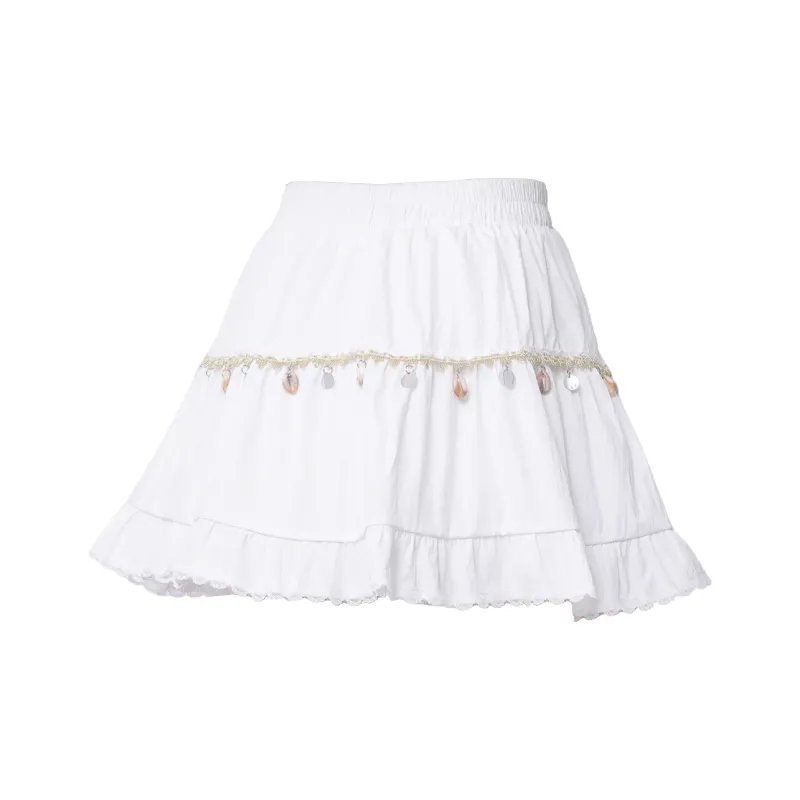 Ning Cai Yuer Casual Short Skirts Women's-1