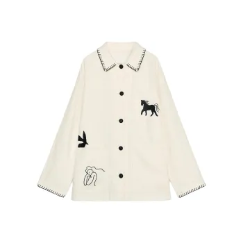 ZARA ZW Series Shirts Women's Frosted White