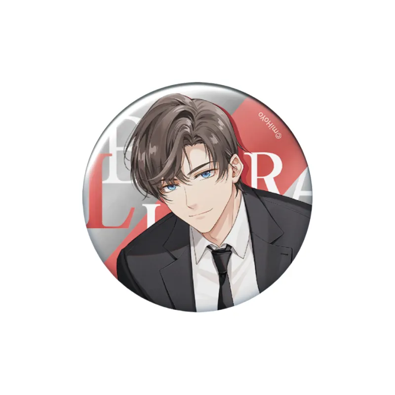 MIHOYO Xia Yan, Artem Wing, Mo Yi, Lu Jinghe Heartbeat Archive Collection, Tears Of Themis Badges-2