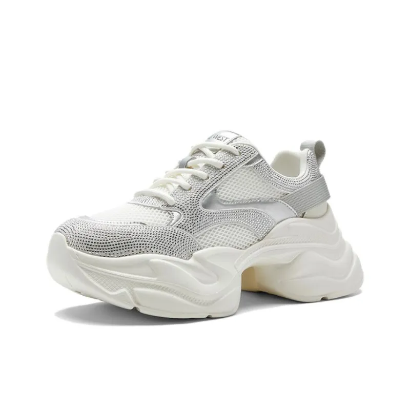 NINE WEST Low Top Chunky Sneakers Women's-6