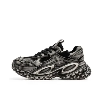 Colorful Creations Slip Resistant, Abrasion Resistant, Breathable, Height Increasing Chunky Sneakers Men's