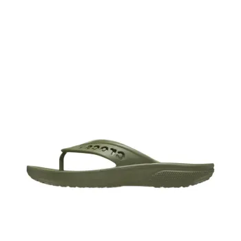 Crocs Baya 2 Abrasion Resistant Flip Flops Unisex Green