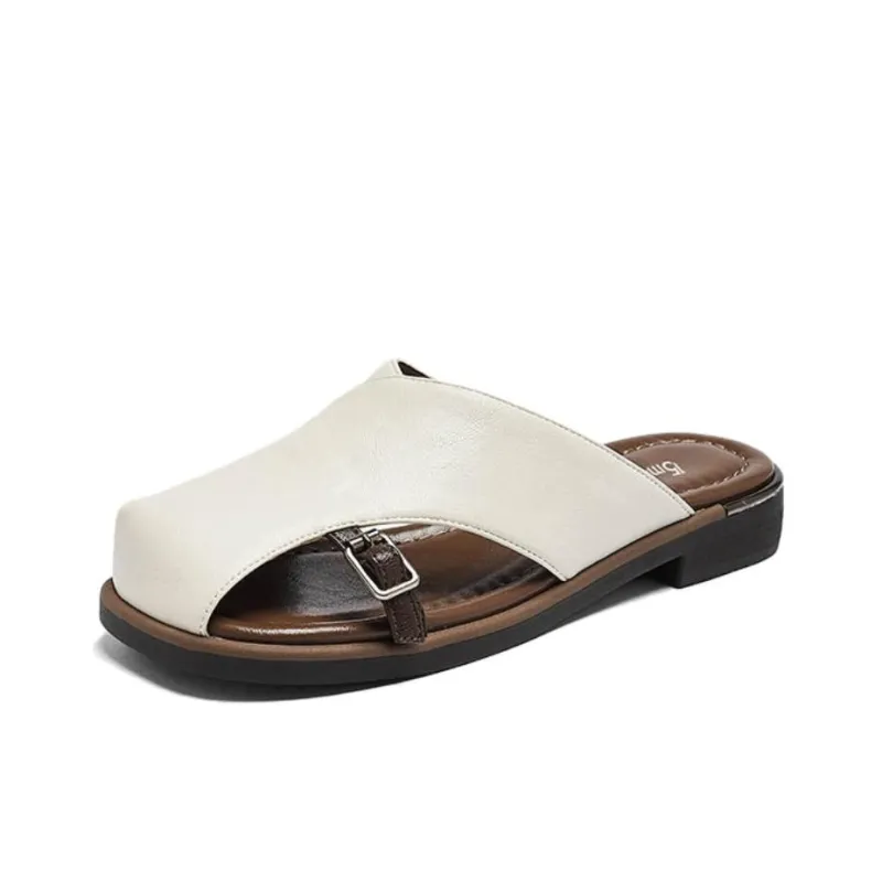 15 MINS Closed Toe Slippers 3cm Women's-8