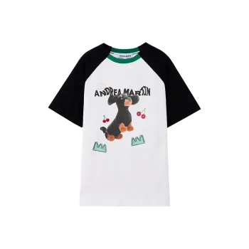 ANDREA MARTIN Raglan Sleeve T Shirt Women's