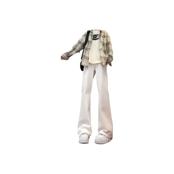 K411 Jeans Unisex White