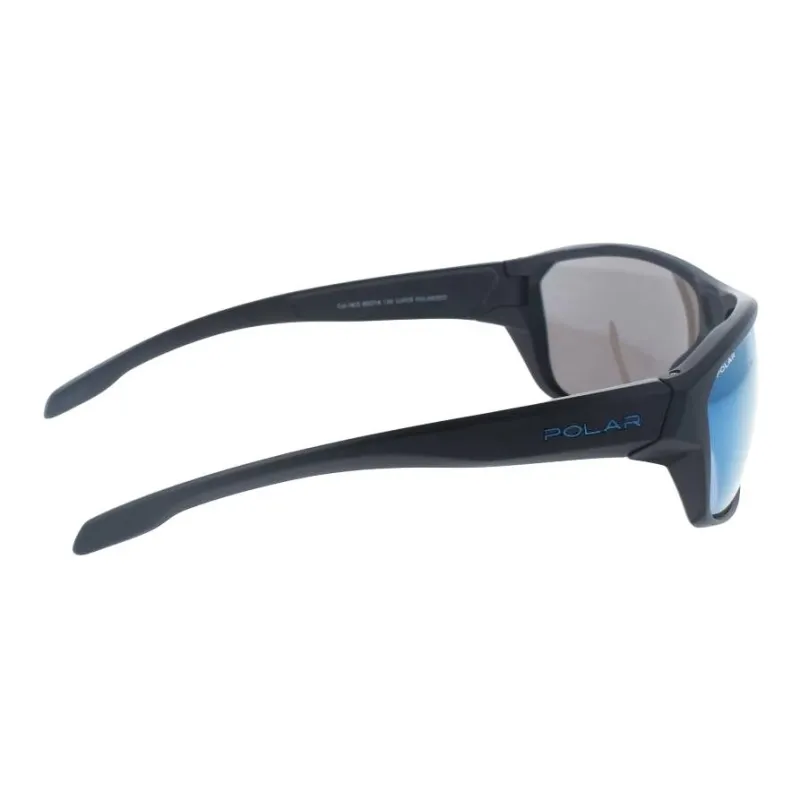 Polar Acetate Square Sunglasses Unisex Black-2