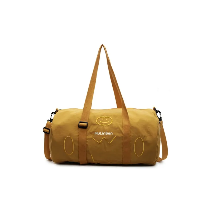 Mulinsen Polyester With Canvas Travel Bag Unisex Multicolor-5